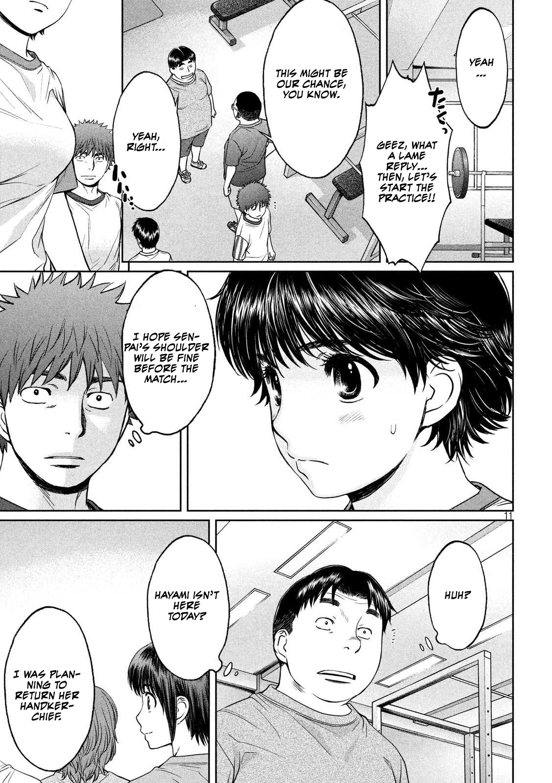 Hantsu x Trash Chapter 110 page 11 - Chapter 110: I Can't Leave It To You!!