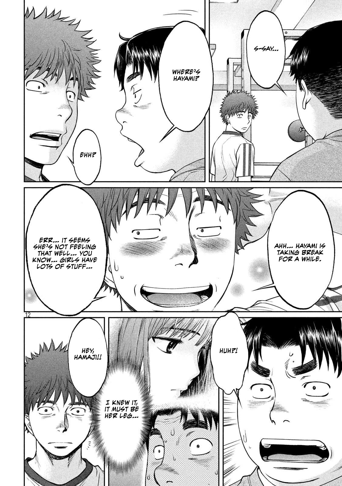 Hantsu x Trash Chapter 110 page 12 - Chapter 110: I Can't Leave It To You!!
