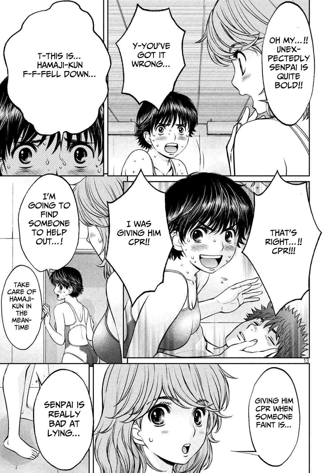 Hantsu x Trash Chapter 137 page 14 - Chapter 137: Do Your Best...!