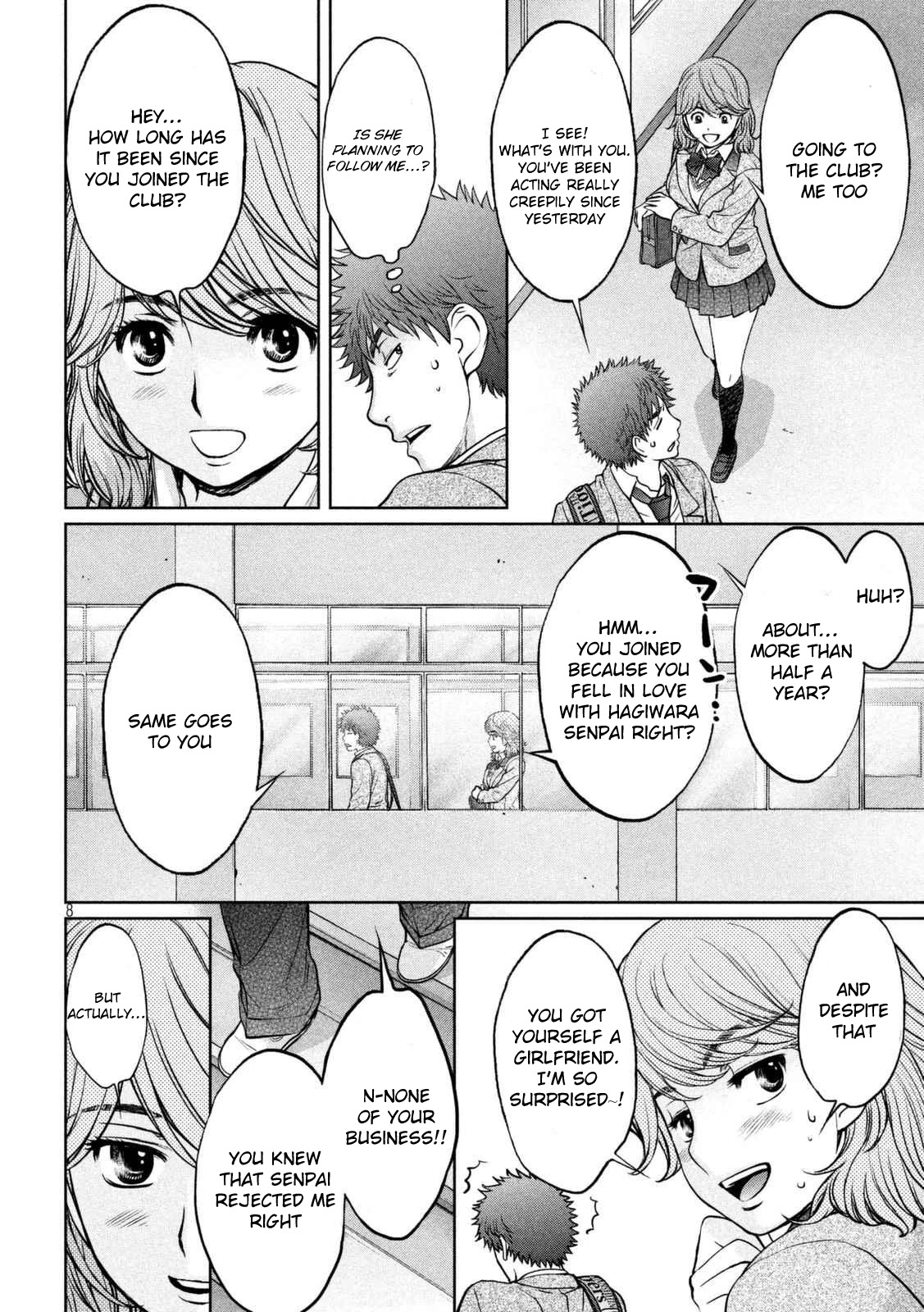 Hantsu x Trash Chapter 143 page 9 - Chapter 143: You Realized Didn't You!