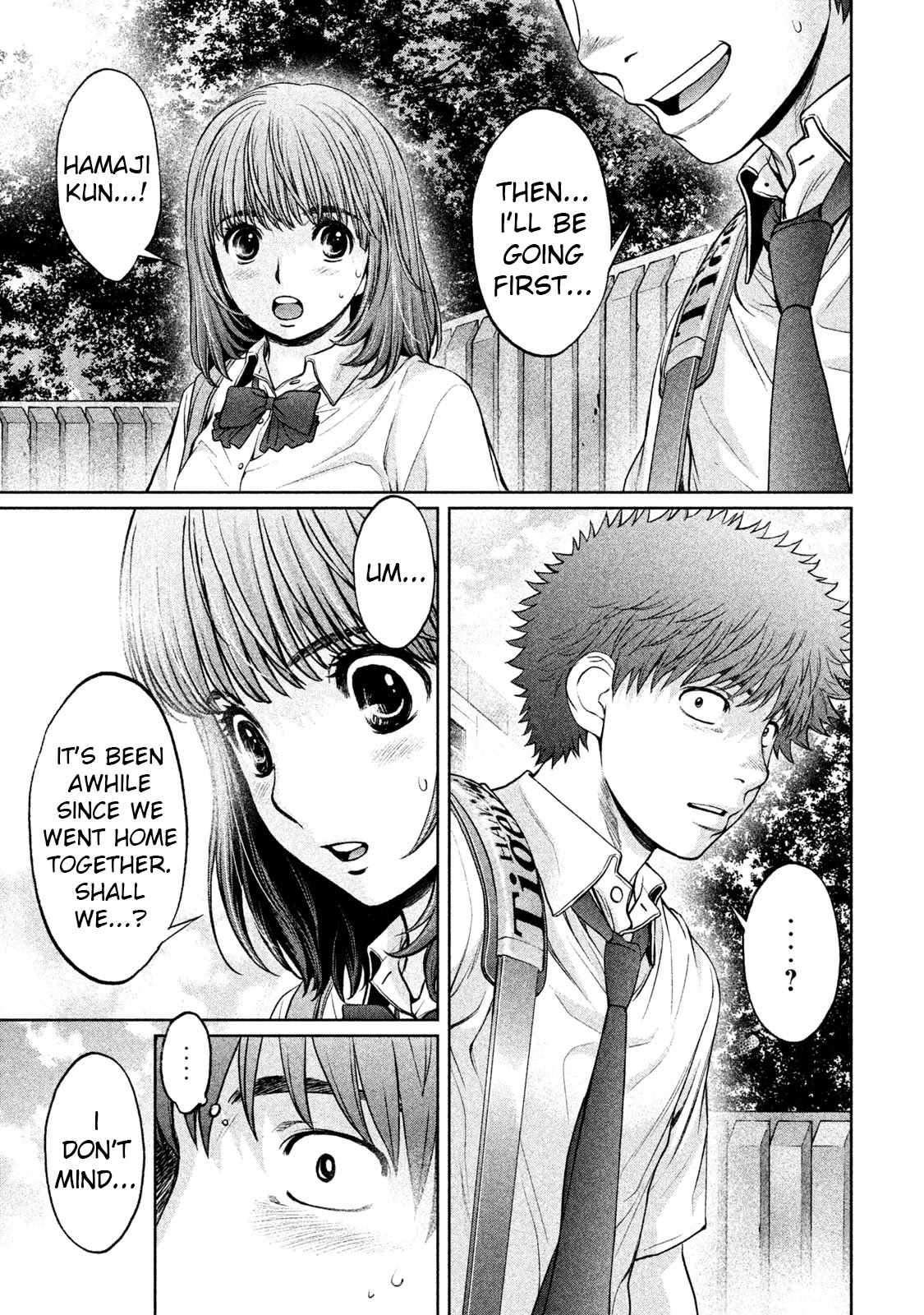 Hantsu x Trash Chapter 182 page 13 - Chapter 182: Won't You Head Home Together With Me?