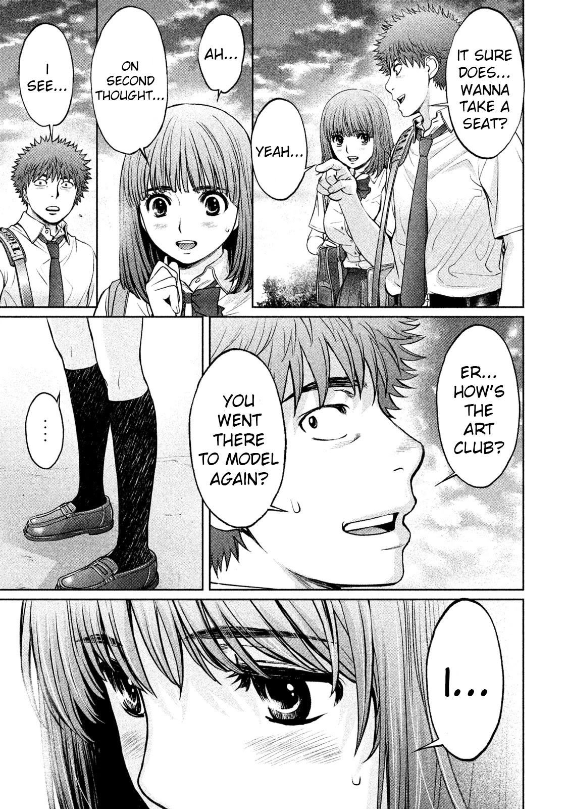Hantsu x Trash Chapter 182 page 15 - Chapter 182: Won't You Head Home Together With Me?