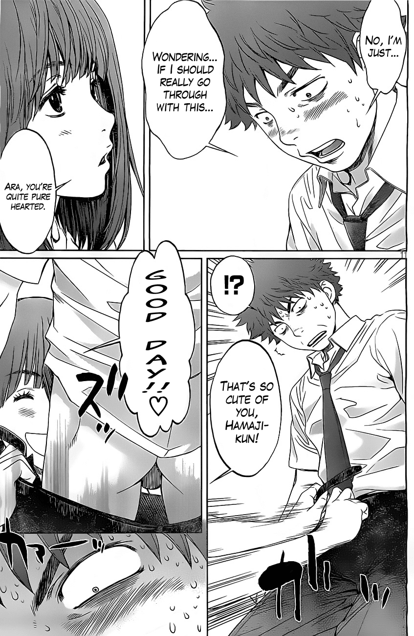 Hantsu x Trash Chapter 23 page 12 - Chapter 23: Leave It To Instinct
