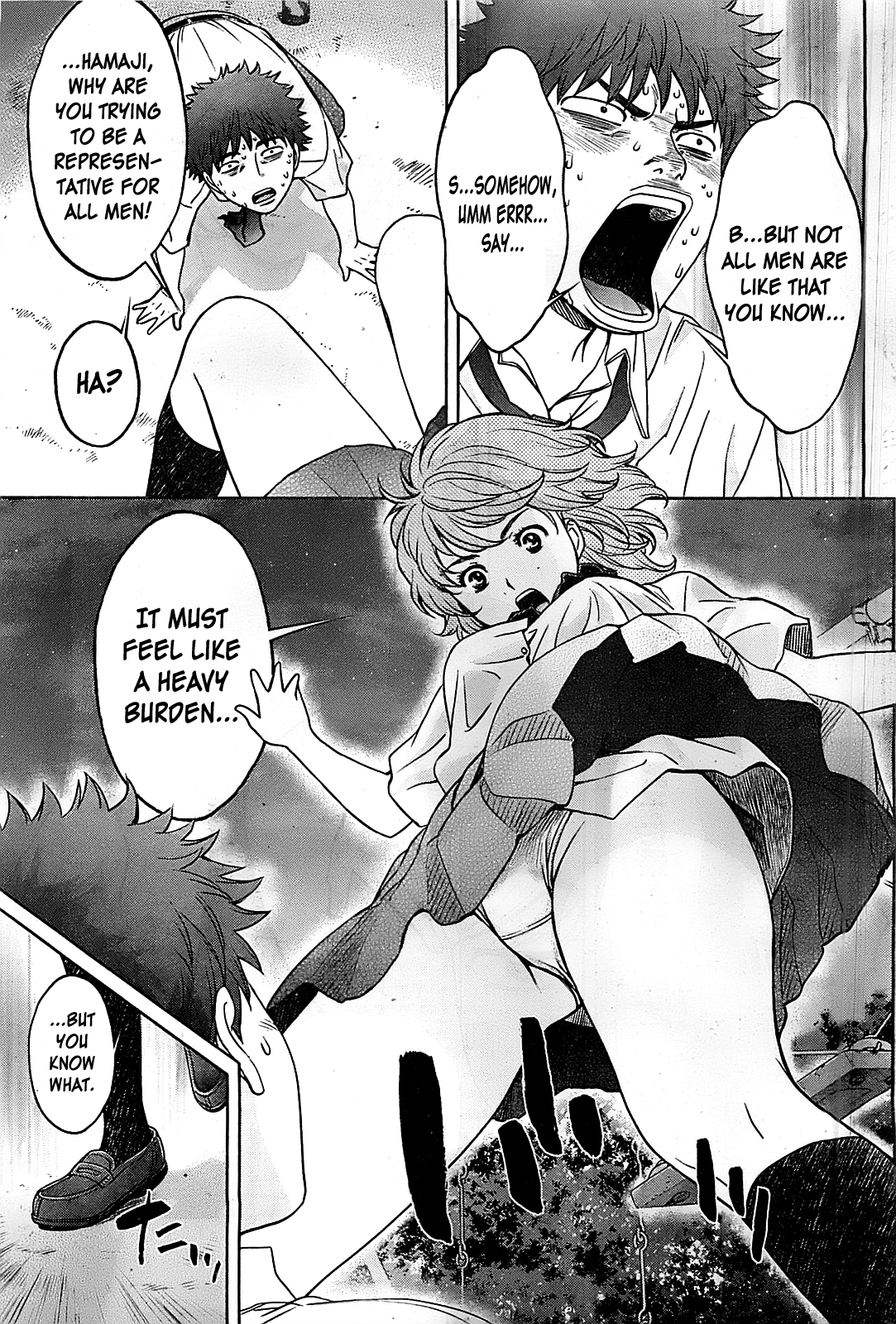 Hantsu x Trash Chapter 28 page 16 - Chapter 28: No Good Sleazy Scumbag