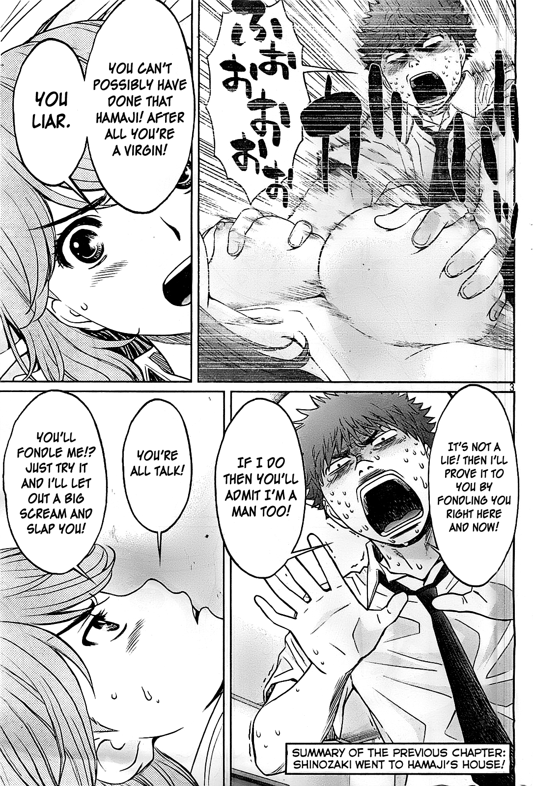 Hantsu x Trash Chapter 28 page 4 - Chapter 28: No Good Sleazy Scumbag