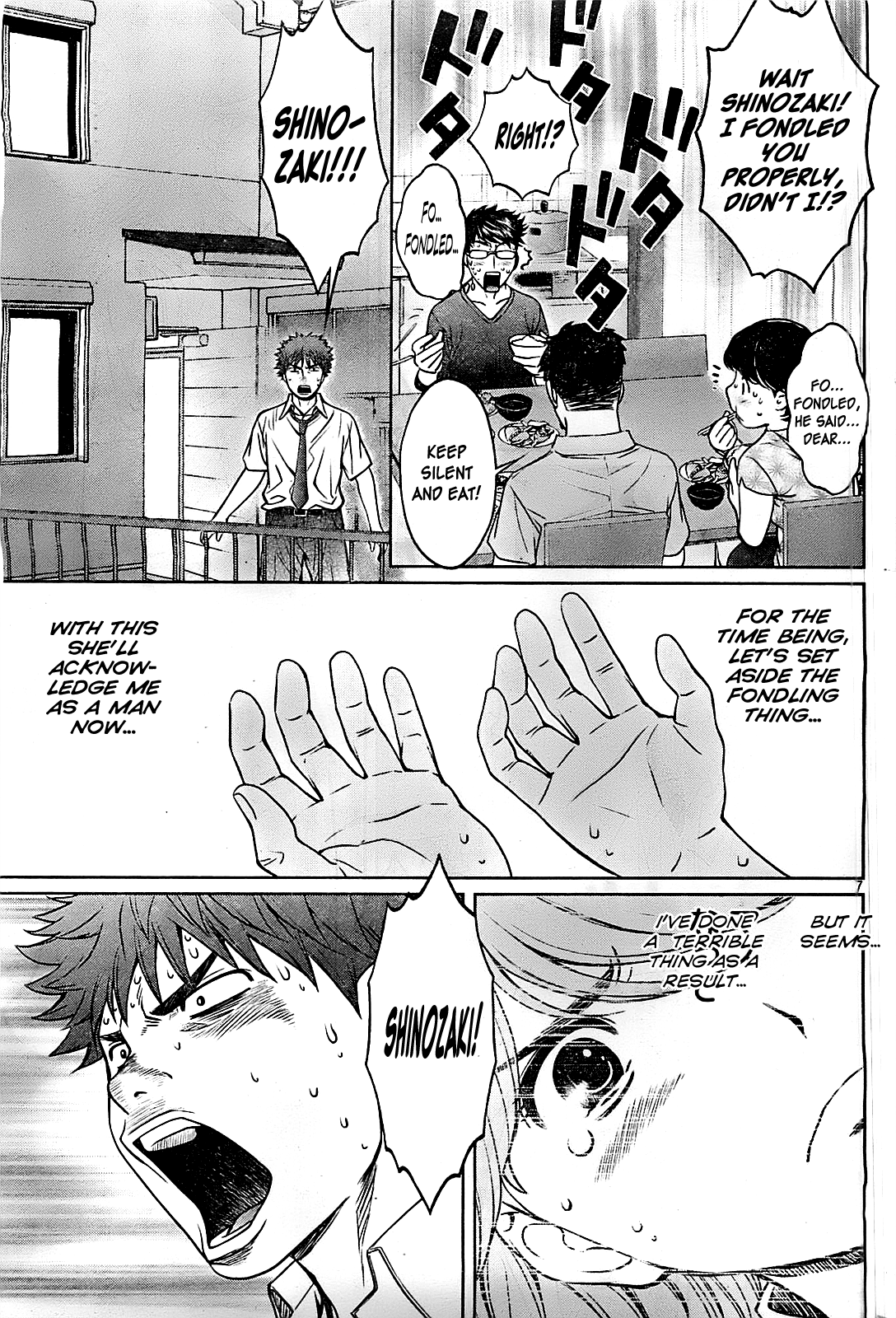 Hantsu x Trash Chapter 28 page 8 - Chapter 28: No Good Sleazy Scumbag