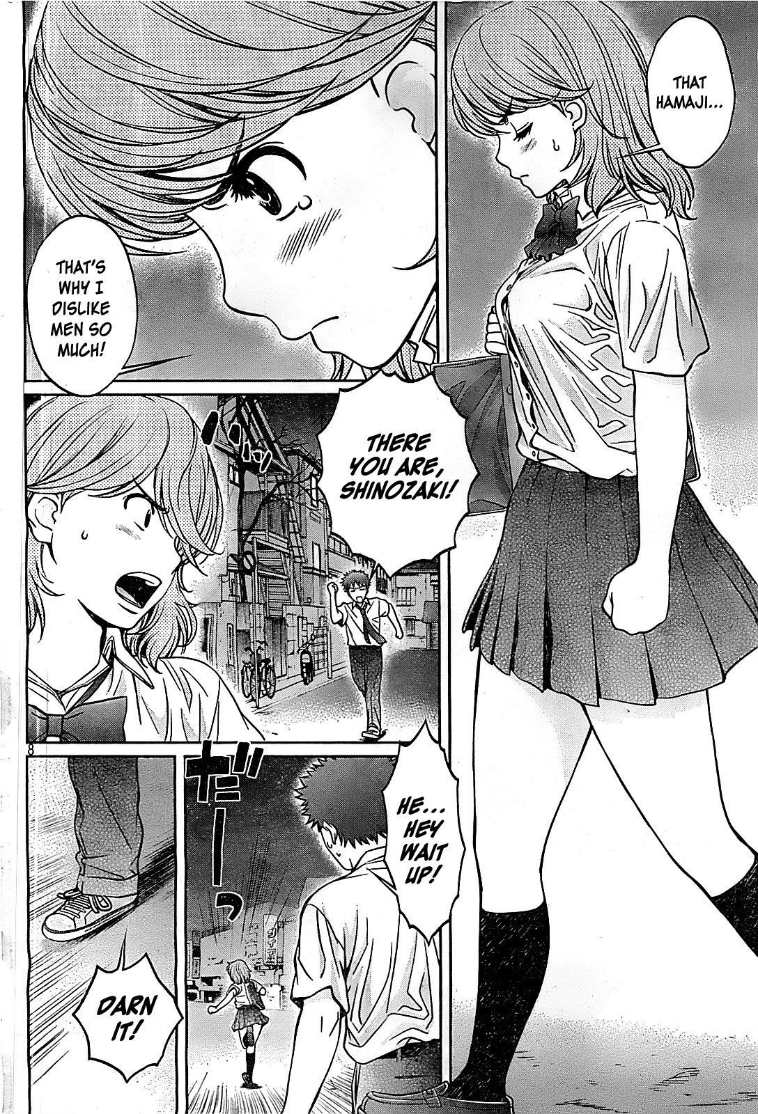 Hantsu x Trash Chapter 28 page 9 - Chapter 28: No Good Sleazy Scumbag