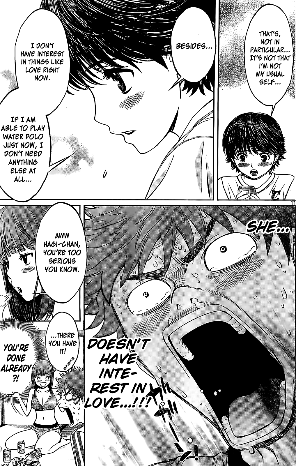 Hantsu x Trash Chapter 35 page 13 - Chapter 35: Not Interested...!!!