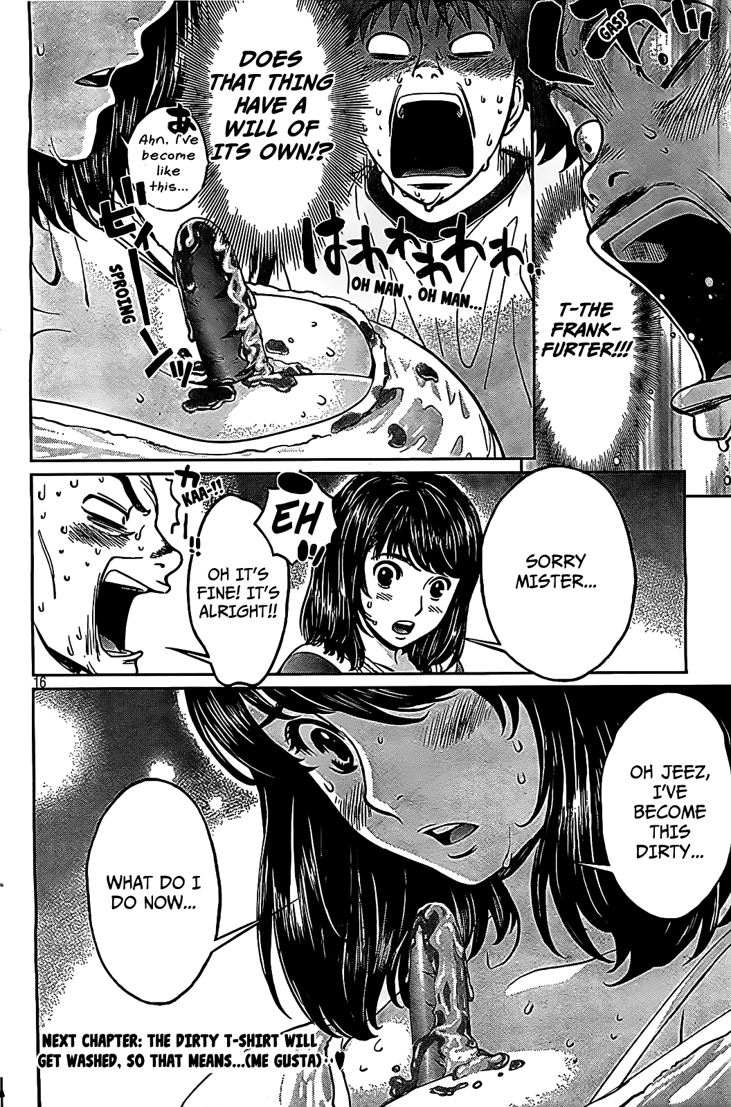 Hantsu x Trash Chapter 43 page 17 - Chapter 43: Rocket Breasts