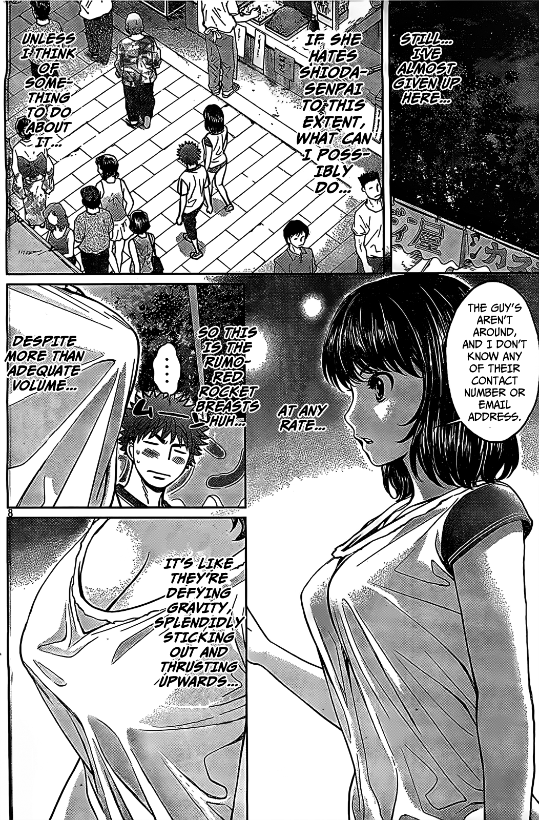 Hantsu x Trash Chapter 43 page 9 - Chapter 43: Rocket Breasts