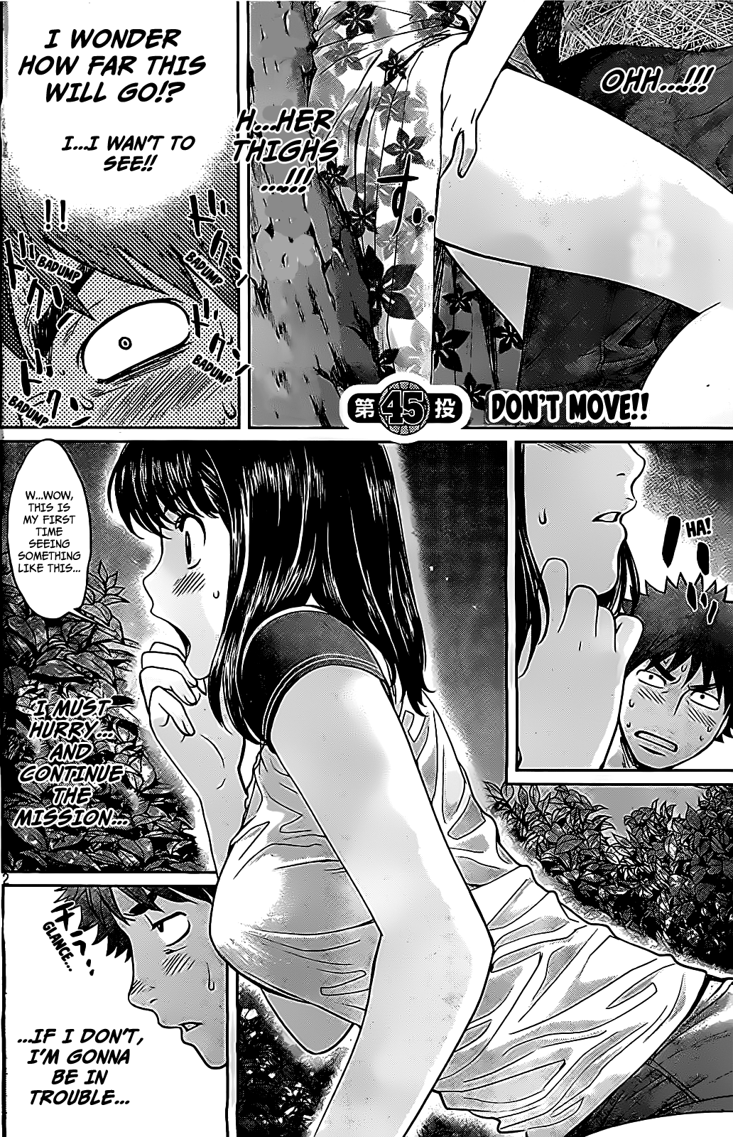 Hantsu x Trash Chapter 45 page 3 - Chapter 45: Don't Move!!
