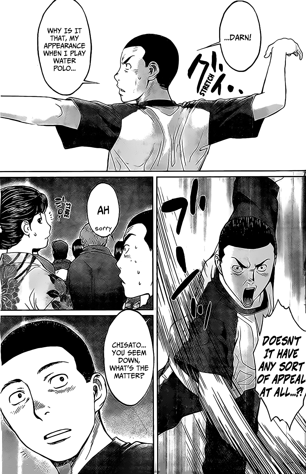 Hantsu x Trash Chapter 45 page 8 - Chapter 45: Don't Move!!