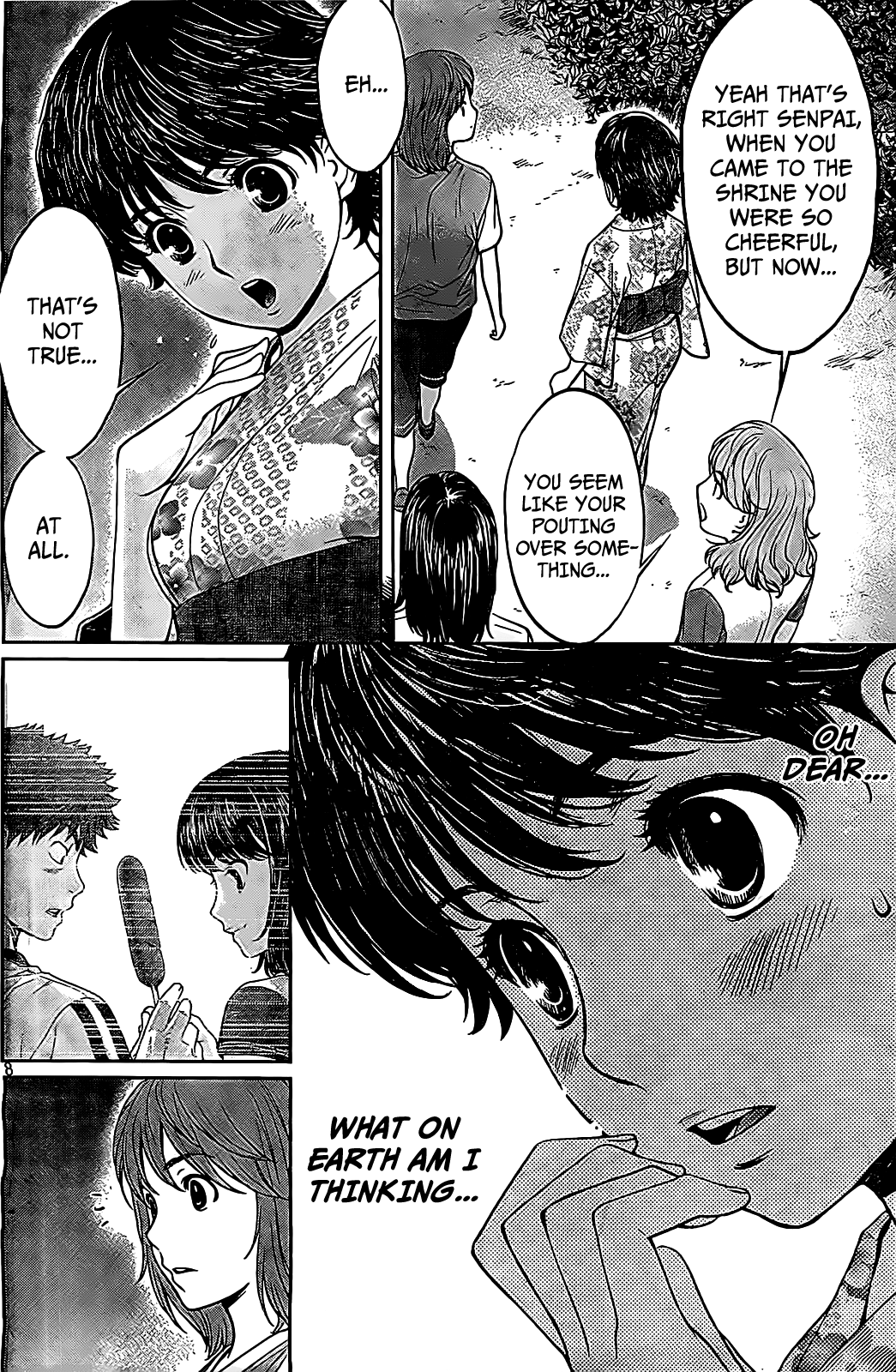 Hantsu x Trash Chapter 45 page 9 - Chapter 45: Don't Move!!