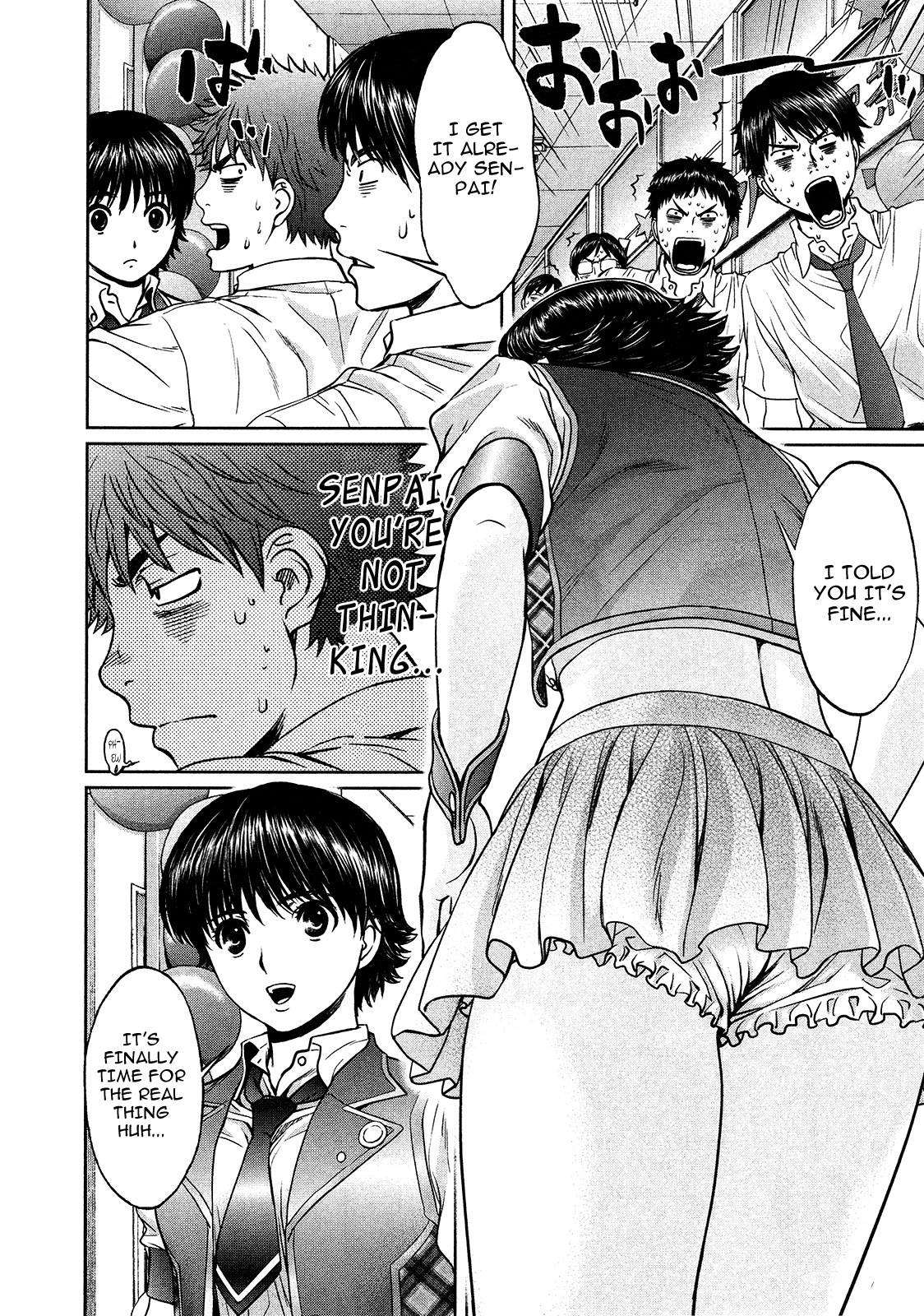 Hantsu x Trash Chapter 58 page 12 - Chapter 58: The Day of the School Festival