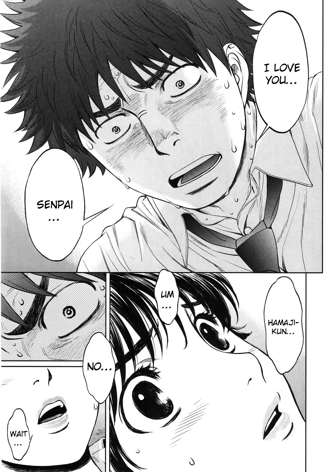 Hantsu x Trash Chapter 61 page 10 - Chapter 61: Senpai!!