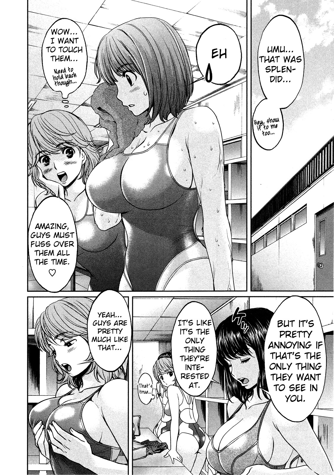 Hantsu x Trash Chapter 72 page 13 - Chapter 72: Hayami's Breasts!