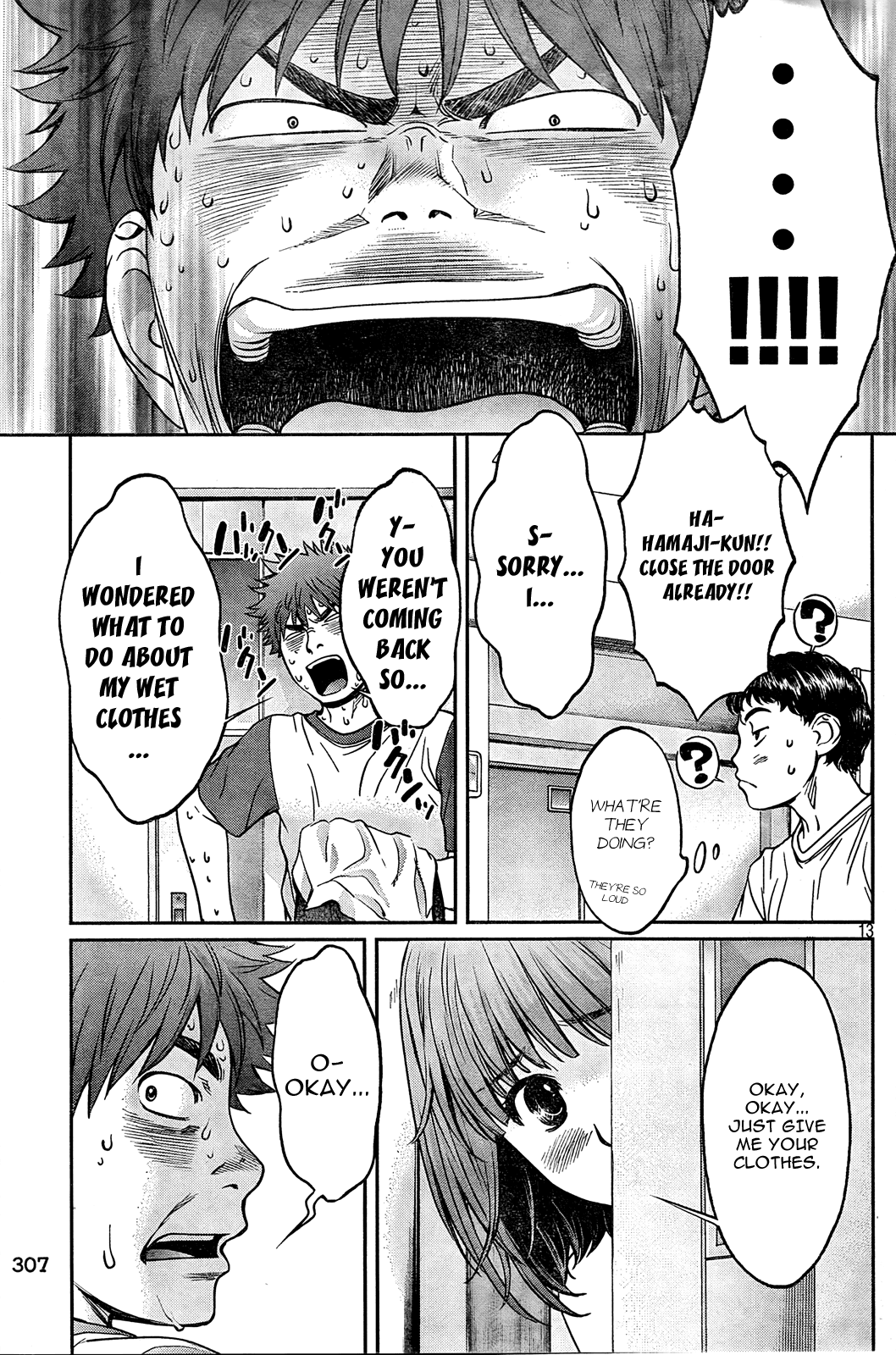 Hantsu x Trash Chapter 75 page 13 - Chapter 75: A Little Bit Longer