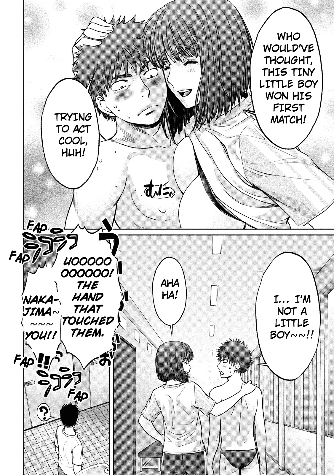 Hantsu x Trash Chapter 98 page 12 - Chapter 98: Nakajina! Here I Come!!