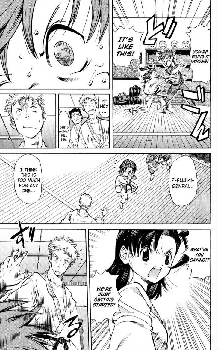 Hanzasky Chapter 10 page 11 - Chapter 10 : Fujiki's Lesson: Chudan Gyaku-Zuki!