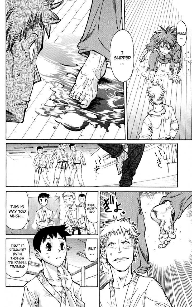 Hanzasky Chapter 10 page 12 - Chapter 10 : Fujiki's Lesson: Chudan Gyaku-Zuki!