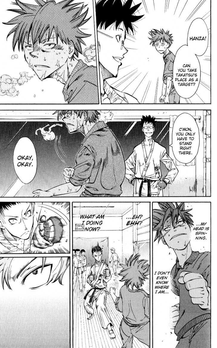 Hanzasky Chapter 10 page 15 - Chapter 10 : Fujiki's Lesson: Chudan Gyaku-Zuki!