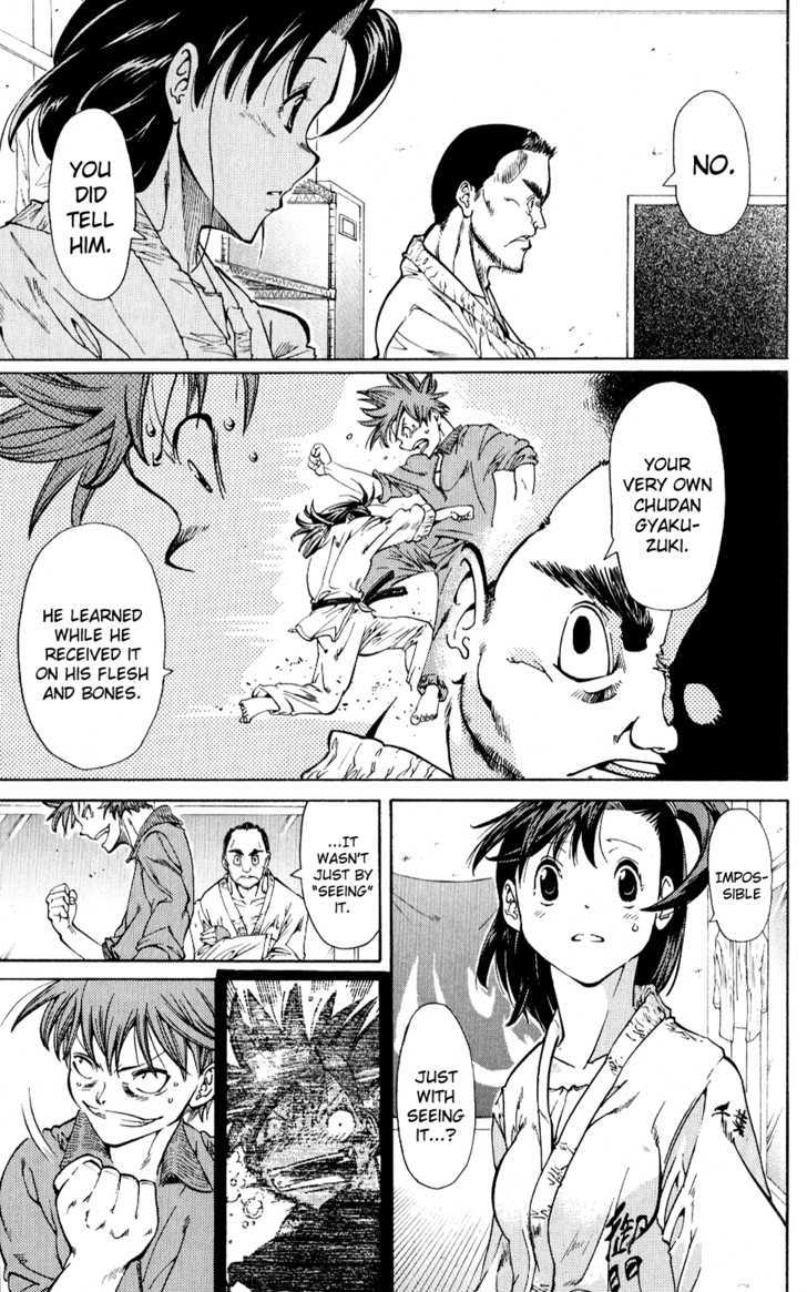 Hanzasky Chapter 10 page 18 - Chapter 10 : Fujiki's Lesson: Chudan Gyaku-Zuki!