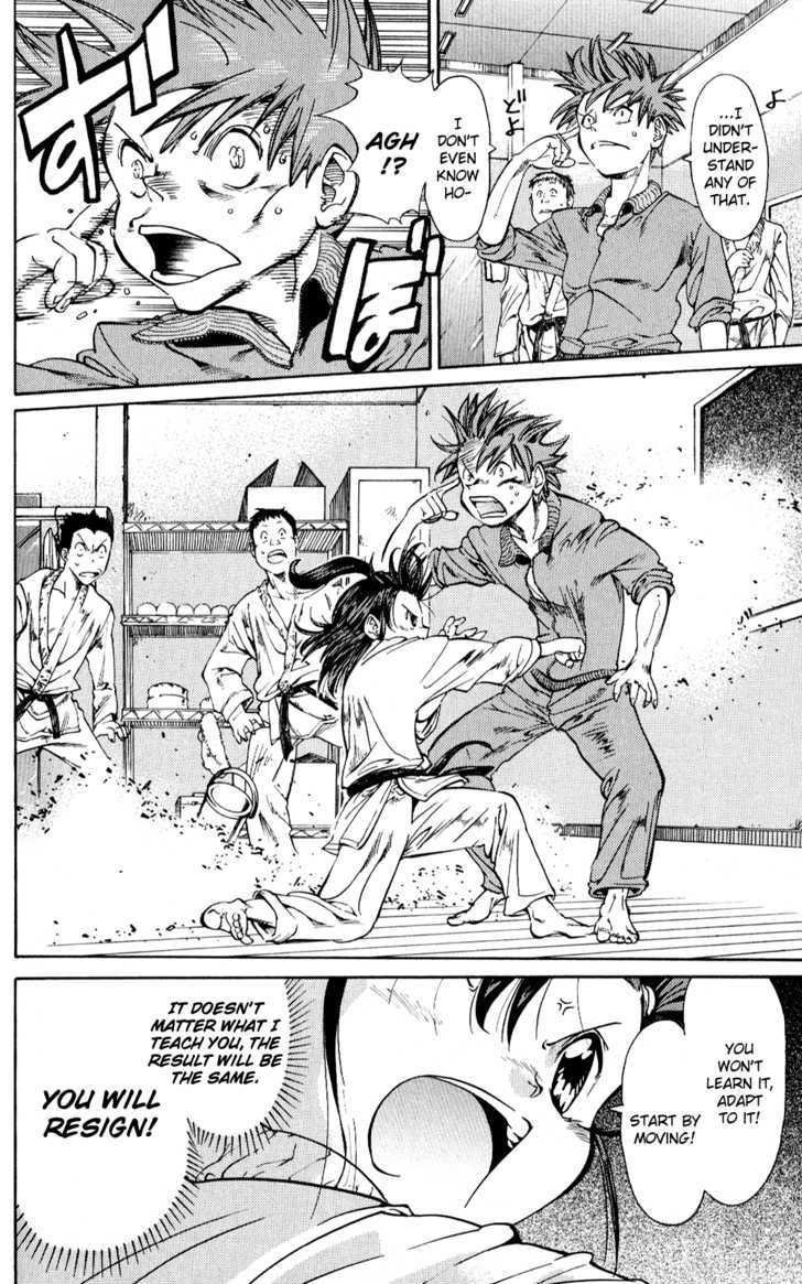 Hanzasky Chapter 10 page 4 - Chapter 10 : Fujiki's Lesson: Chudan Gyaku-Zuki!