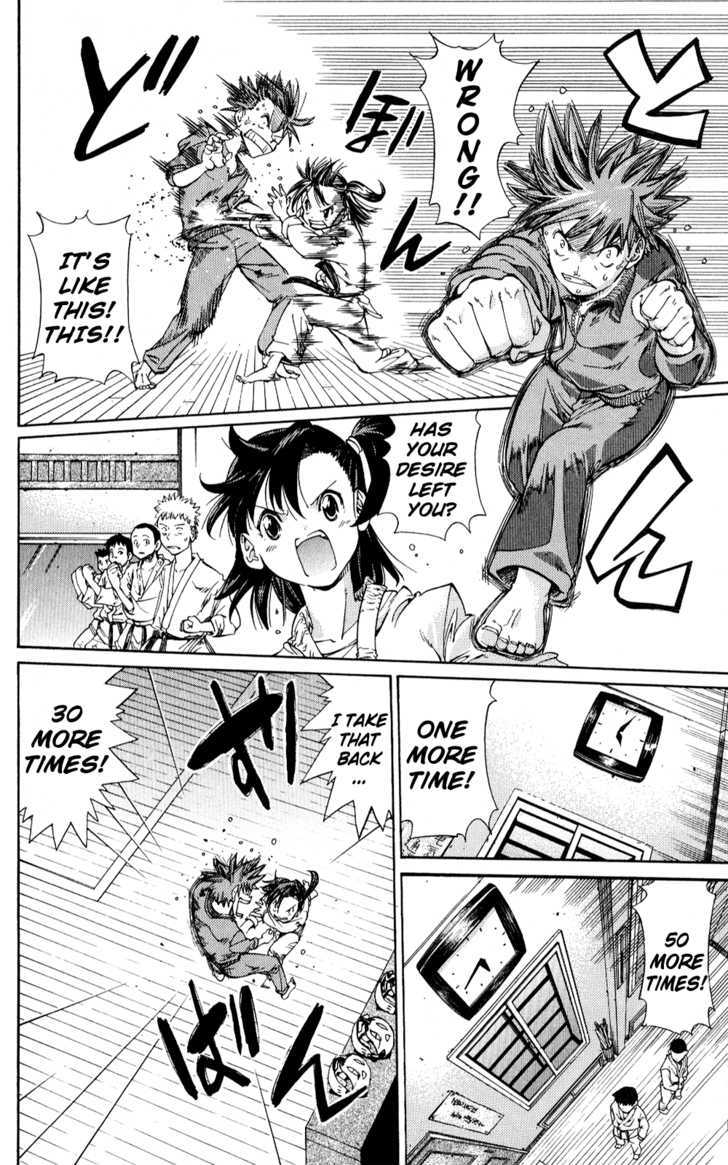 Hanzasky Chapter 10 page 8 - Chapter 10 : Fujiki's Lesson: Chudan Gyaku-Zuki!