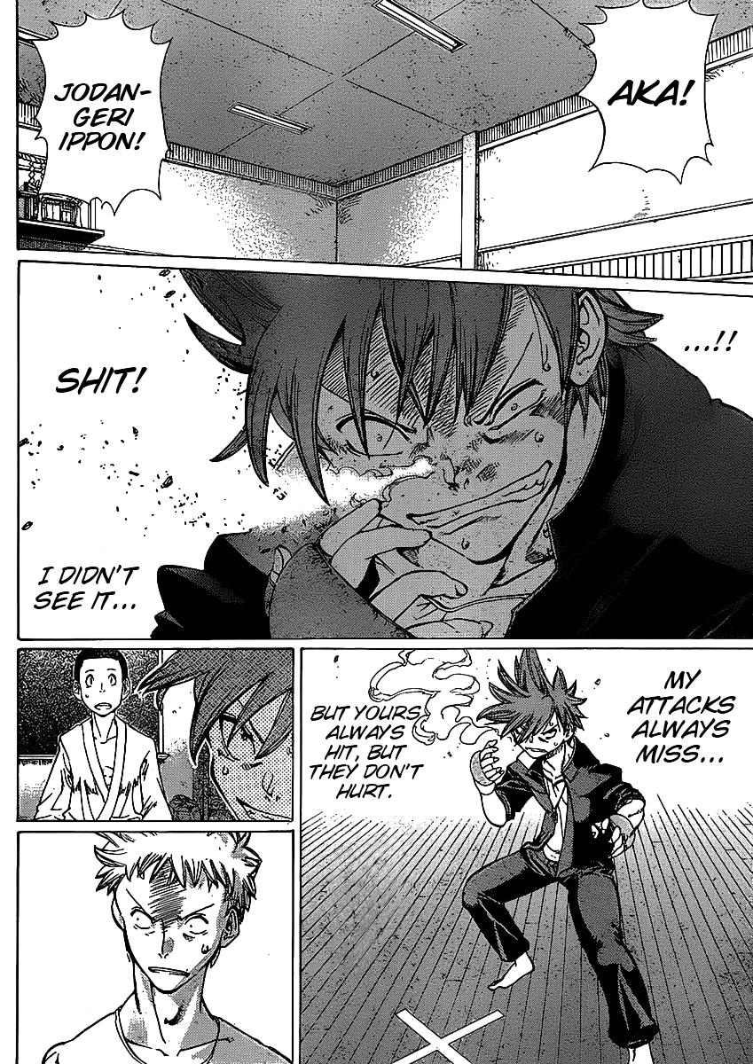 Hanzasky Chapter 4.2 page 11 - Chapter 4 v2 : I'll Become Stronger. The Bloody Karate Club