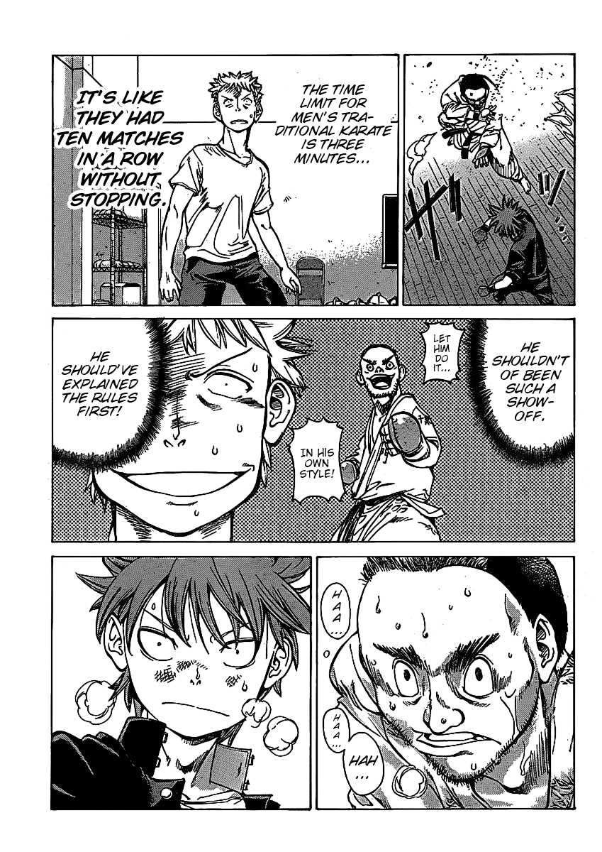 Hanzasky Chapter 4.2 page 14 - Chapter 4 v2 : I'll Become Stronger. The Bloody Karate Club
