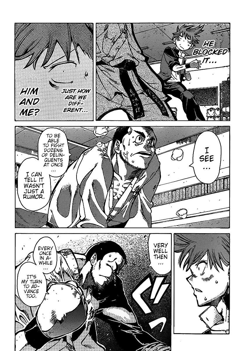 Hanzasky Chapter 4.2 page 15 - Chapter 4 v2 : I'll Become Stronger. The Bloody Karate Club