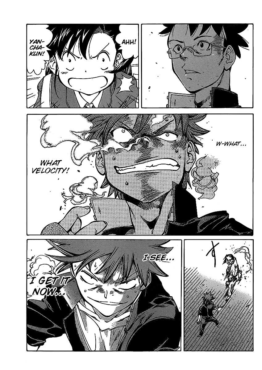Hanzasky Chapter 4.2 page 18 - Chapter 4 v2 : I'll Become Stronger. The Bloody Karate Club