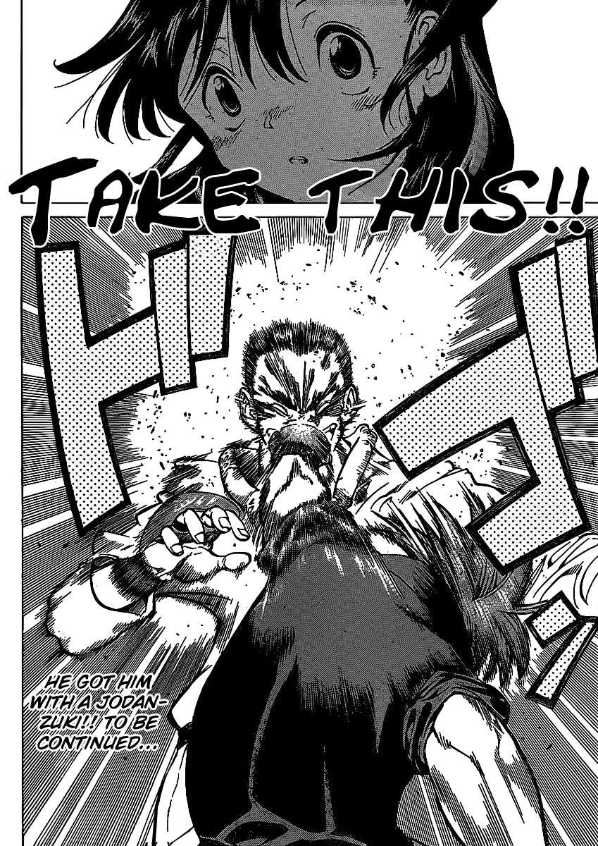 Hanzasky Chapter 4.2 page 21 - Chapter 4 v2 : I'll Become Stronger. The Bloody Karate Club