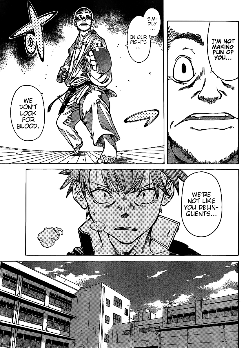Hanzasky Chapter 4.2 page 8 - Chapter 4 v2 : I'll Become Stronger. The Bloody Karate Club