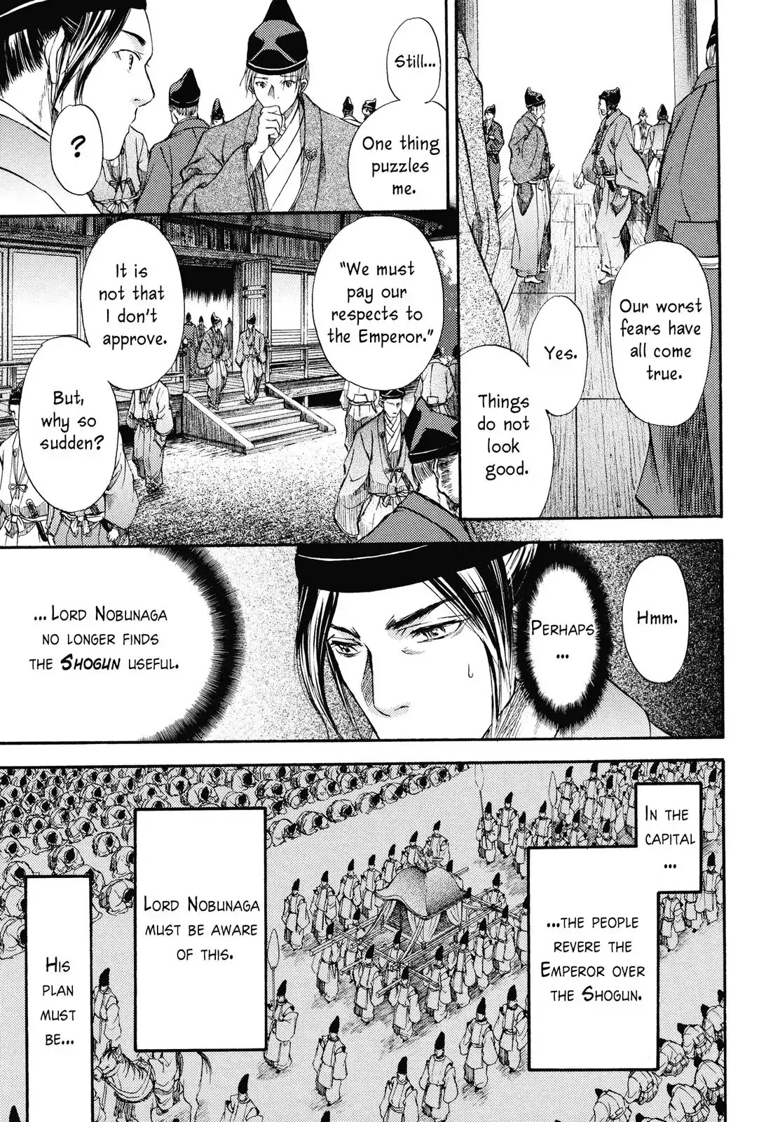 Haou no Tsuki - Akechi Mitsuhide Shougai Chapter 2 page 17 - Chapter 2: Withdrawal From Kanagasaki