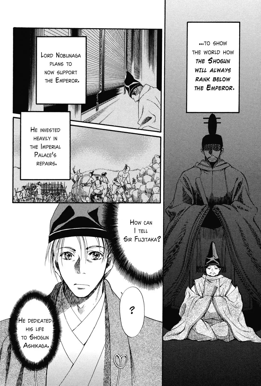 Haou no Tsuki - Akechi Mitsuhide Shougai Chapter 2 page 18 - Chapter 2: Withdrawal From Kanagasaki