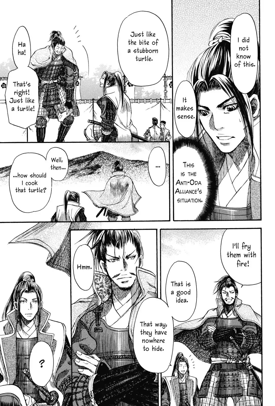 Haou no Tsuki - Akechi Mitsuhide Shougai Chapter 3 page 13 - Chapter 3: The Fire Attack on Mount Hiei