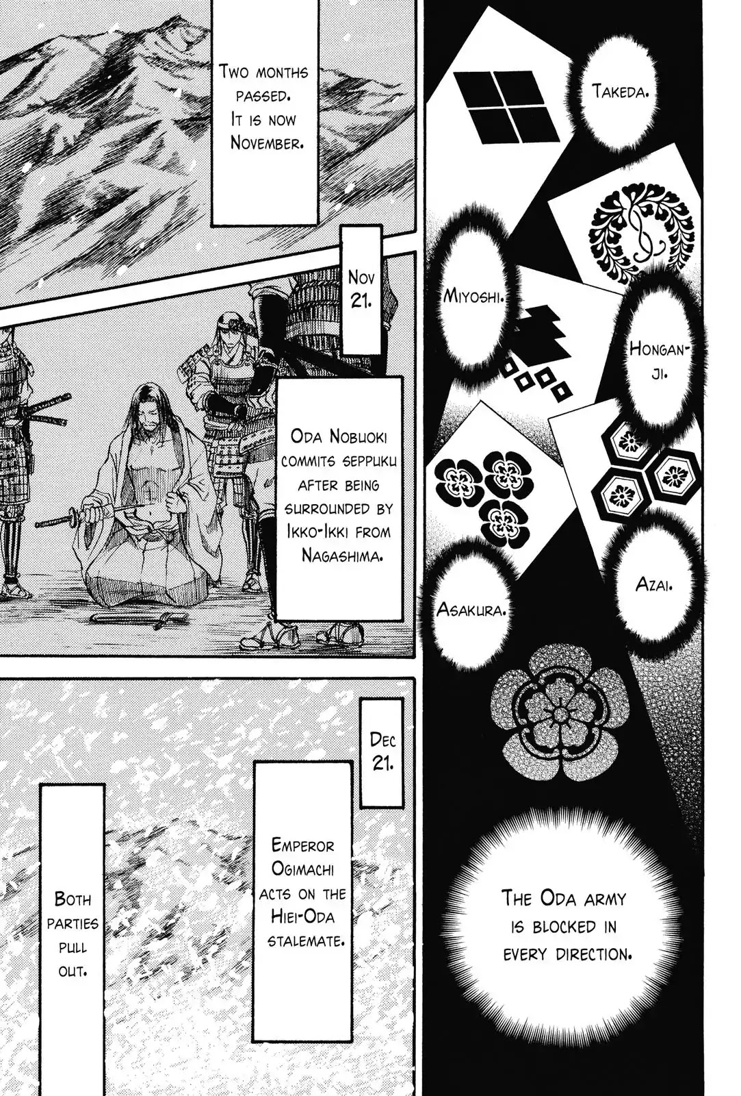 Haou no Tsuki - Akechi Mitsuhide Shougai Chapter 3 page 15 - Chapter 3: The Fire Attack on Mount Hiei