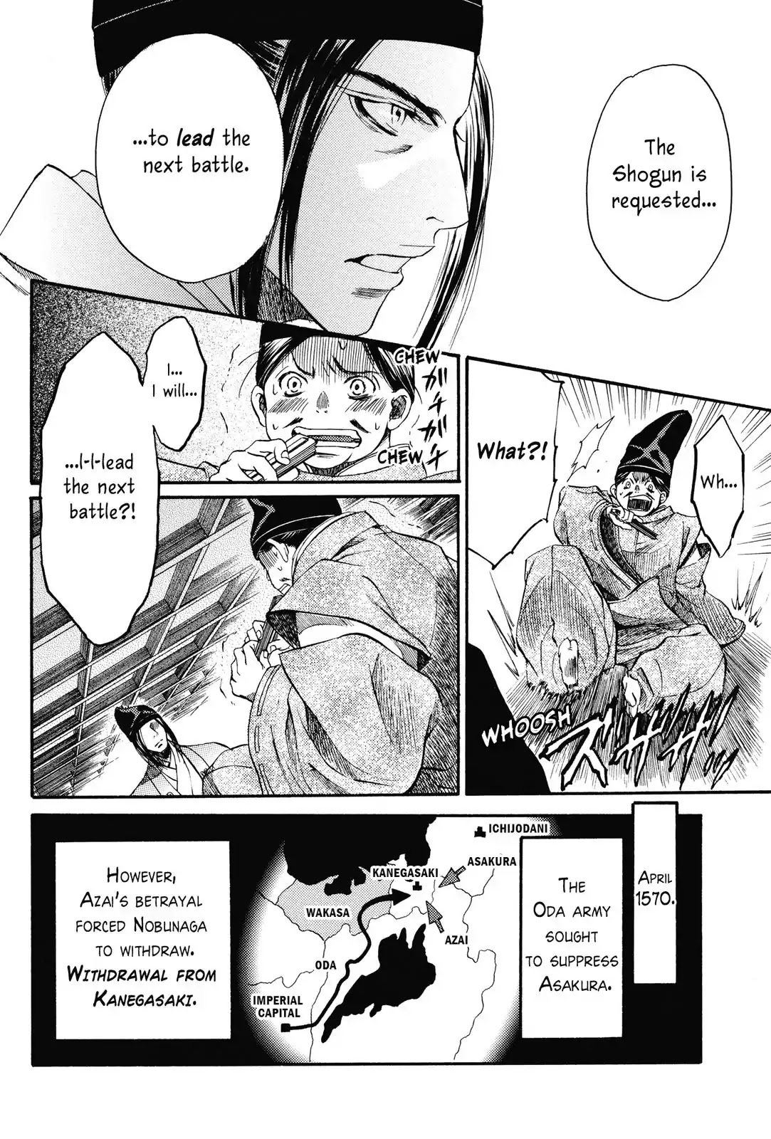 Haou no Tsuki - Akechi Mitsuhide Shougai Chapter 3 page 4 - Chapter 3: The Fire Attack on Mount Hiei