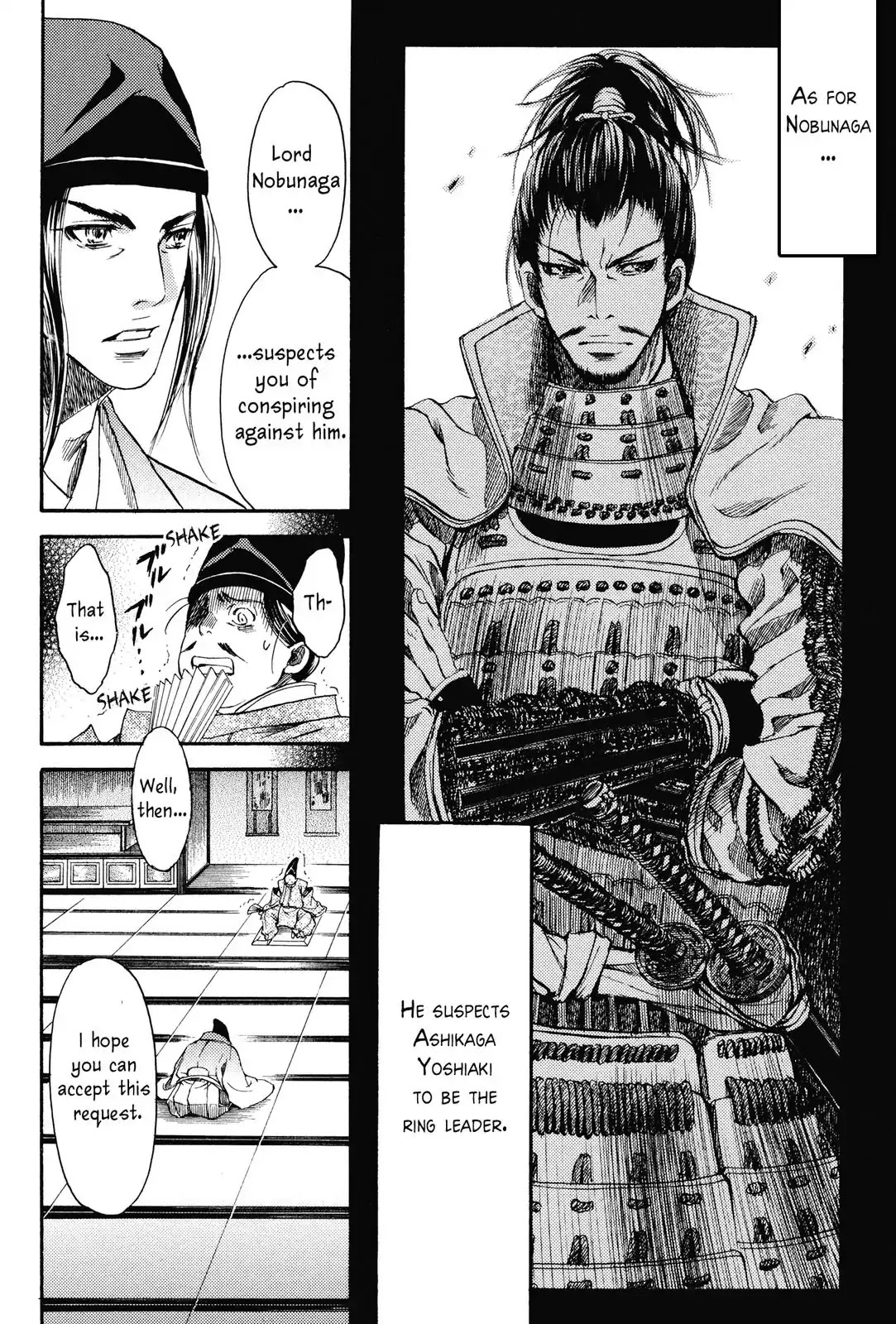 Haou no Tsuki - Akechi Mitsuhide Shougai Chapter 3 page 6 - Chapter 3: The Fire Attack on Mount Hiei