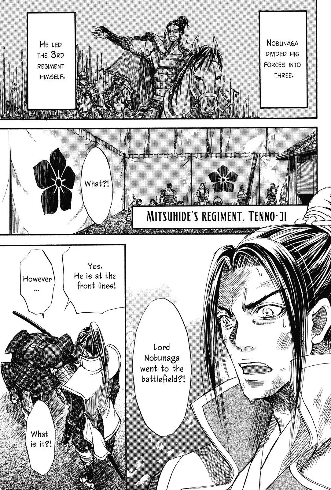Haou no Tsuki - Akechi Mitsuhide Shougai Chapter 4 page 23 - Chapter 4: The Ishiyama Hongan-ji War