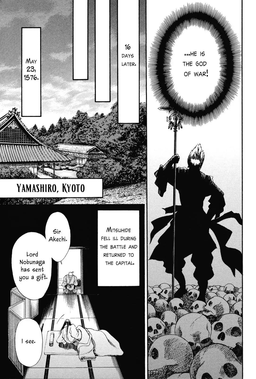 Haou no Tsuki - Akechi Mitsuhide Shougai Chapter 4 page 29 - Chapter 4: The Ishiyama Hongan-ji War