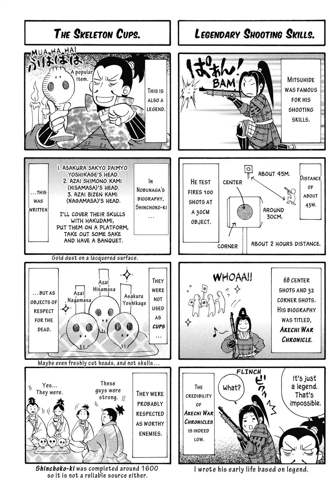 Haou no Tsuki - Akechi Mitsuhide Shougai Chapter 5.5 page 4 - Chapter 5.5: Bonus Comic Shorts and Afterword [END]