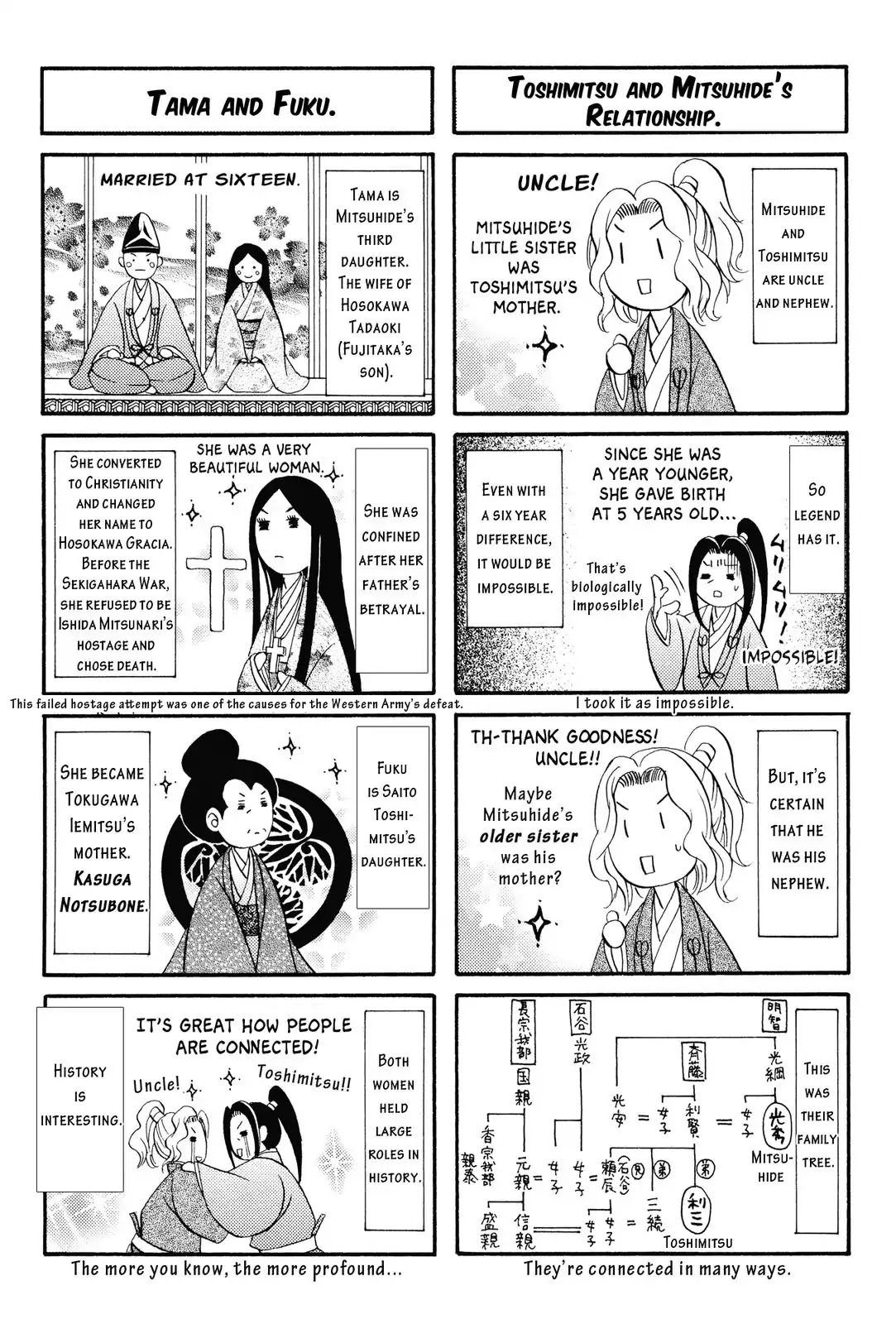 Haou no Tsuki - Akechi Mitsuhide Shougai Chapter 5.5 page 9 - Chapter 5.5: Bonus Comic Shorts and Afterword [END]