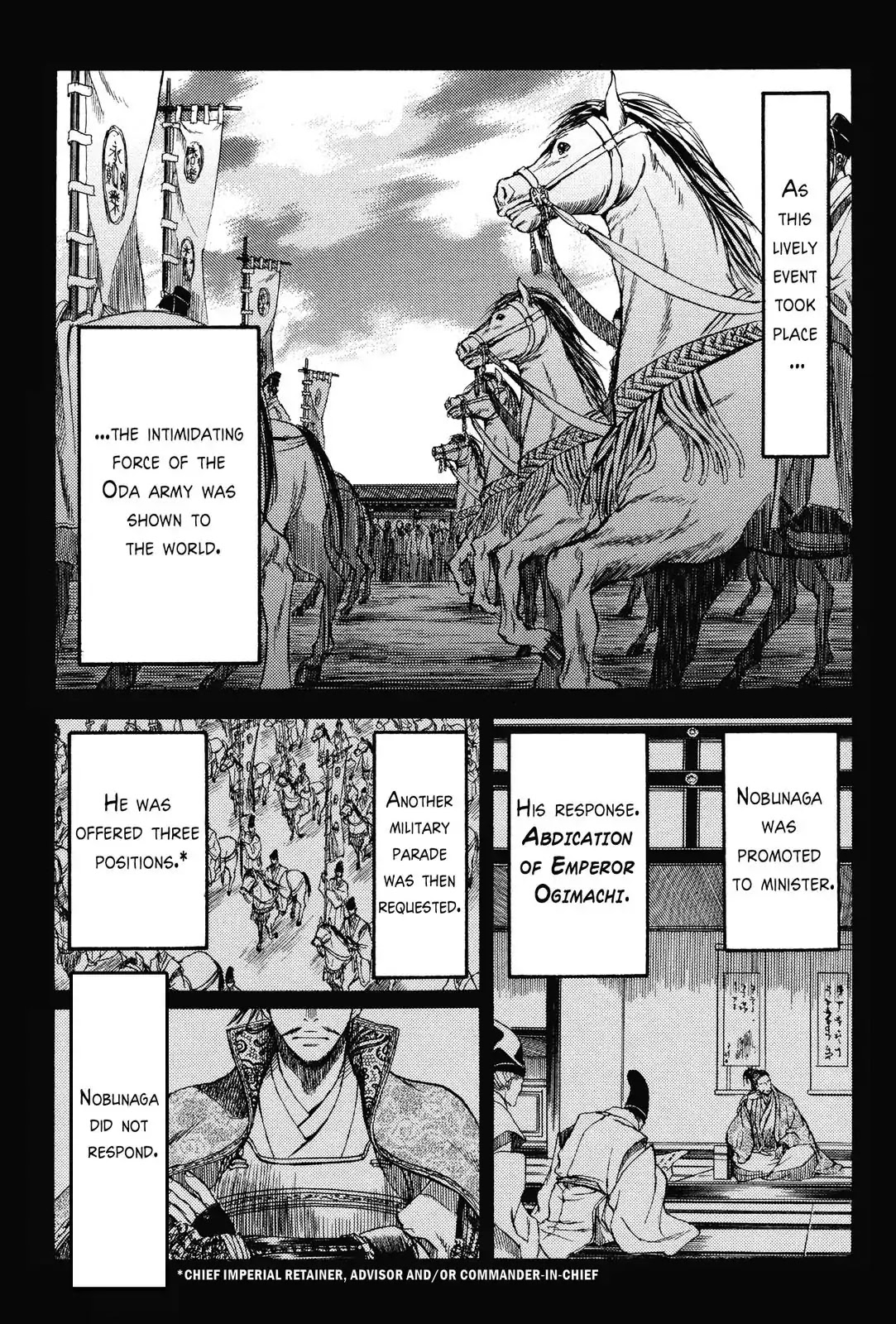 Haou no Tsuki - Akechi Mitsuhide Shougai Chapter 5 page 19 - Chapter 5: The Incident at Honno-ji