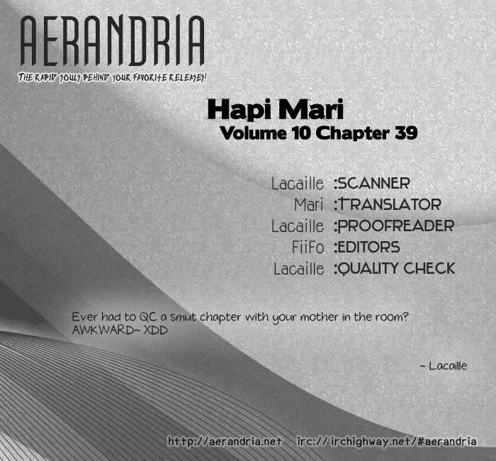 Hapi Mari Chapter 39 page 1 - Chapter 39