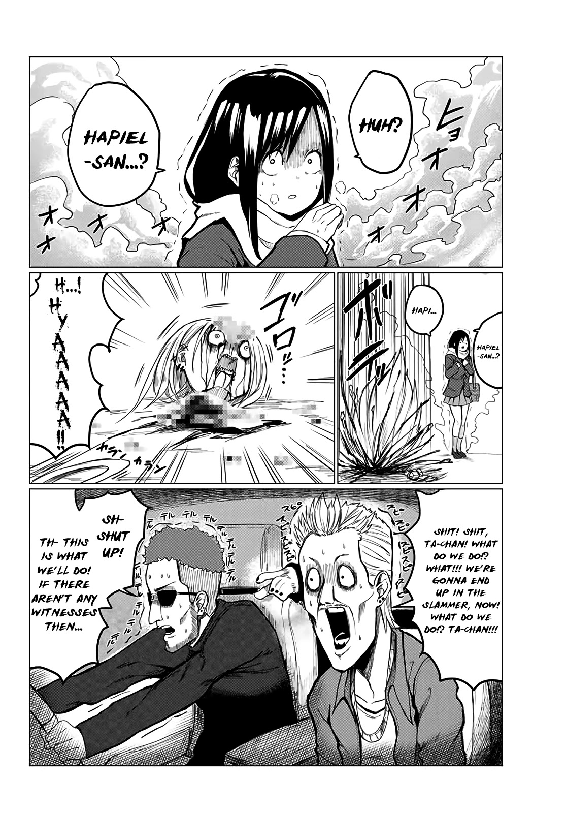 Hapiel Chapter 1 page 17 - Chapter 1: I’m Gonna Beat This Girl to Death