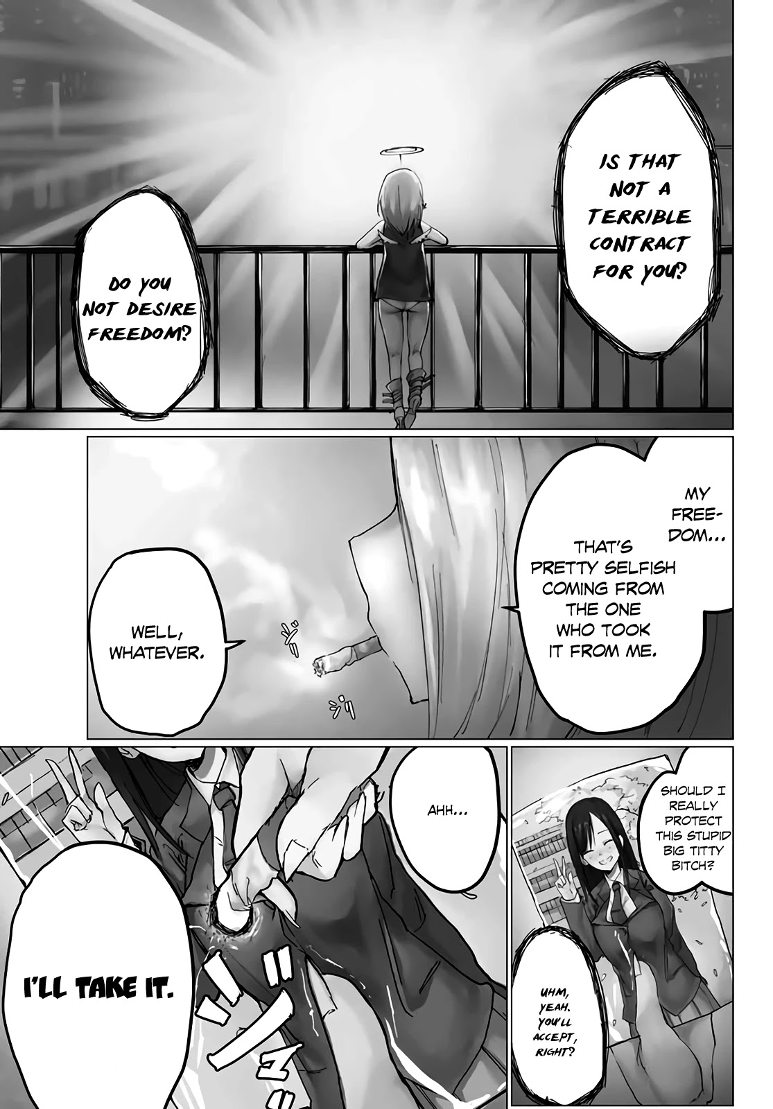 Hapiel Chapter 1 page 2 - Chapter 1: I’m Gonna Beat This Girl to Death