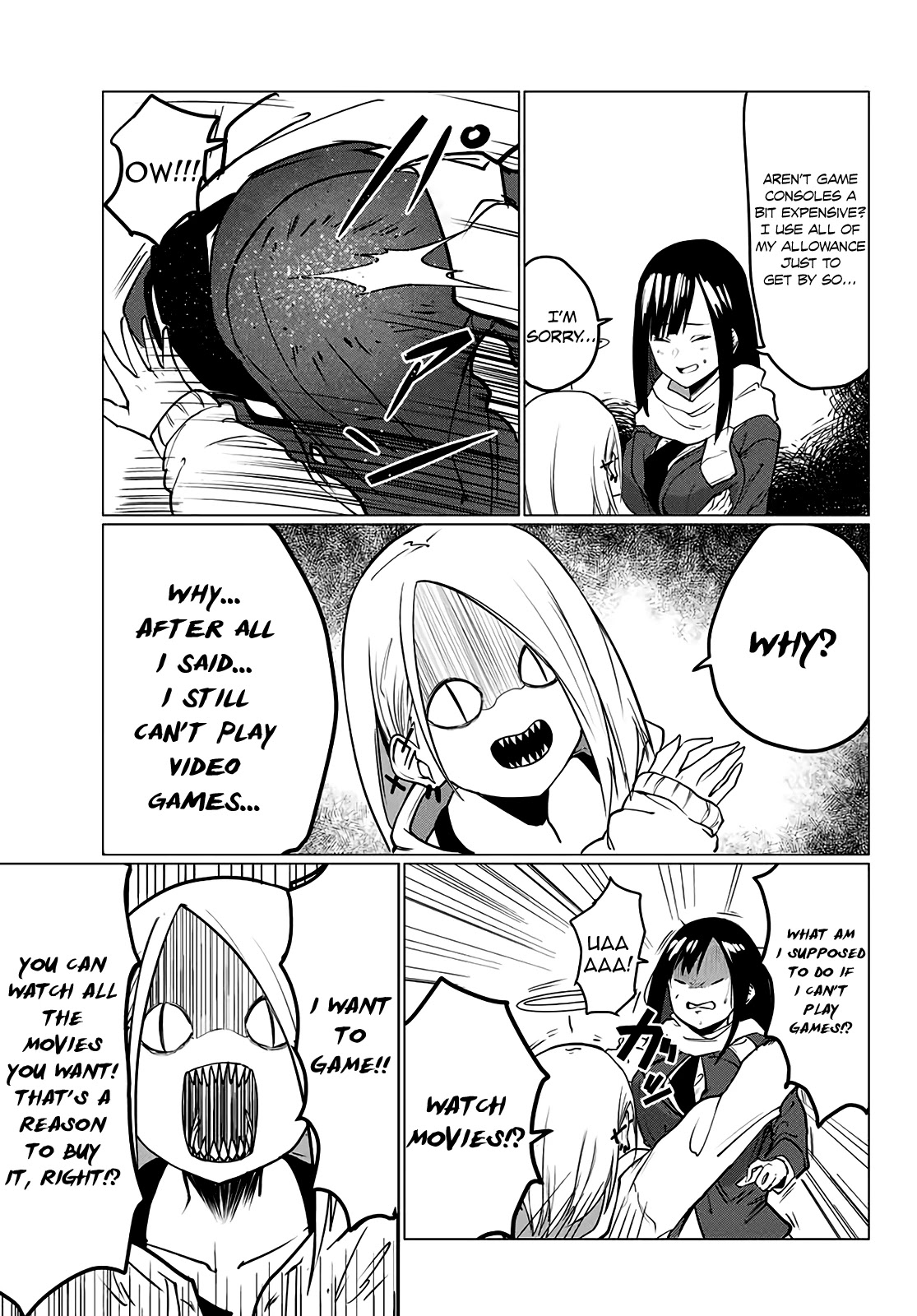 Hapiel Chapter 2 page 10 - Chapter 2: I'm Gonna Kill That Asshole Who Won't Buy Me A Game Console.