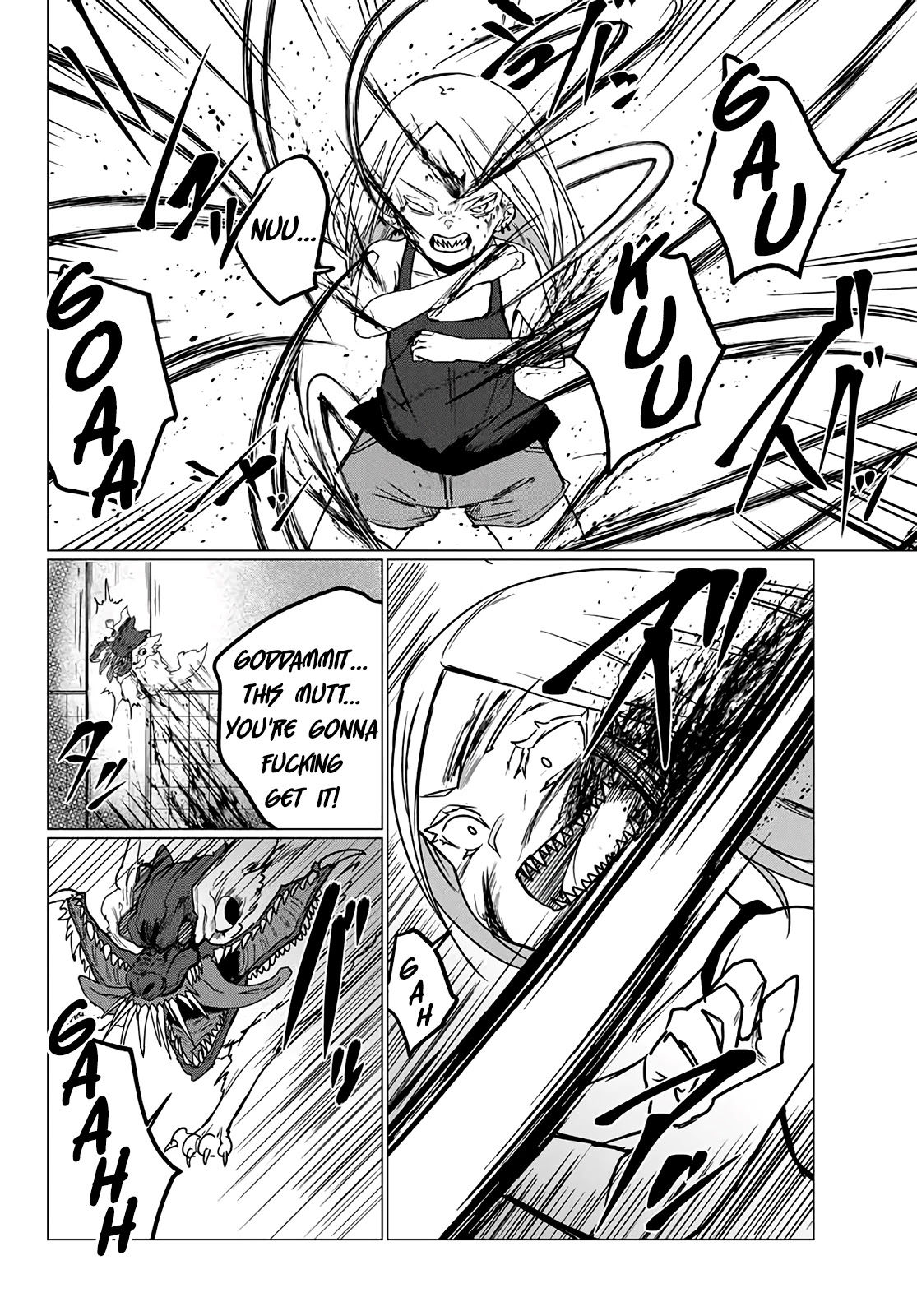 Hapiel Chapter 3 page 13 - Chapter 3: If You Don't Let Go of That Fat Cow I'm Going To Beat You To Death